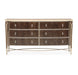AICO Villa Cherie Dresser in Hazelnut - Bargain Furniture (Detroit, MI)