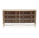 AICO Villa Cherie Dresser in Hazelnut - Bargain Furniture (Detroit, MI)