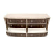 AICO Villa Cherie Dresser in Hazelnut - Bargain Furniture (Detroit, MI)