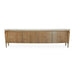 AICO Villa Cherie Media Cabinet in Caramel - Bargain Furniture (Detroit, MI)