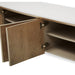 AICO Villa Cherie Media Cabinet in Caramel - Bargain Furniture (Detroit, MI)