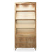 AICO Villa Cherie Bookcase in Caramel - Bargain Furniture (Detroit, MI)