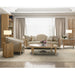 AICO Villa Cherie Chairside Table in Caramel - Bargain Furniture (Detroit, MI)