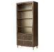 AICO Villa Cherie Bookcase in Hazelnut - Bargain Furniture (Detroit, MI)