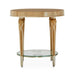 AICO Villa Cherie End Table in Caramel - Bargain Furniture (Detroit, MI)