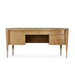 AICO Villa Cherie Desk in Caramel - Bargain Furniture (Detroit, MI)