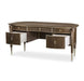 AICO Villa Cherie Desk in Hazelnut - Bargain Furniture (Detroit, MI)