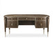 AICO Villa Cherie Desk in Hazelnut - Bargain Furniture (Detroit, MI)