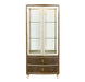 AICO Villa Cherie Display Cabinet in Hazelnut - Bargain Furniture (Detroit, MI)