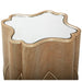AICO Villa Cherie Chairside Table in Caramel - Bargain Furniture (Detroit, MI)