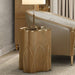 AICO Villa Cherie Chairside Table in Caramel - Bargain Furniture (Detroit, MI)