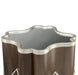 AICO Villa Cherie Chairside Table in Hazelnut - Bargain Furniture (Detroit, MI)