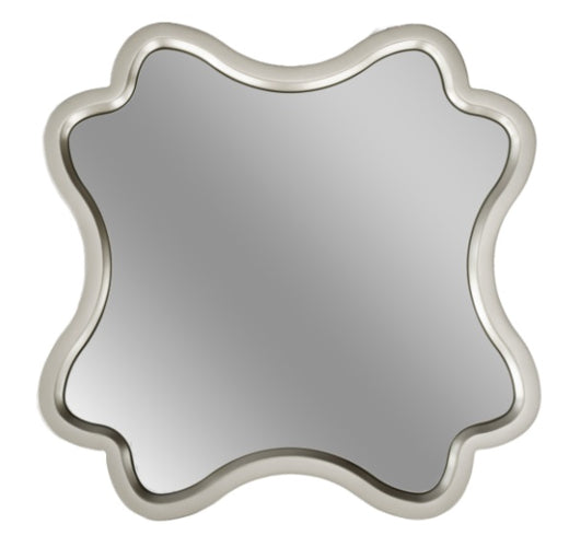 AICO Villa Cherie Chairside Table in Hazelnut - Bargain Furniture (Detroit, MI)