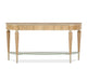 AICO Villa Cherie Console Table in Caramel - Bargain Furniture (Detroit, MI)