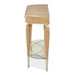 AICO Villa Cherie Console Table in Caramel - Bargain Furniture (Detroit, MI)