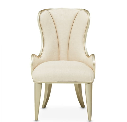 AICO Villa Cherie Desk Chair in Hazelnut - Bargain Furniture (Detroit, MI)