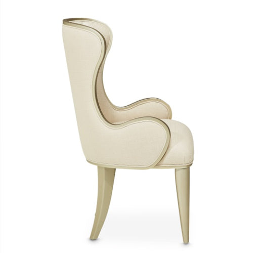 AICO Villa Cherie Desk Chair in Hazelnut - Bargain Furniture (Detroit, MI)