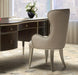 AICO Villa Cherie Desk Chair in Hazelnut - Bargain Furniture (Detroit, MI)