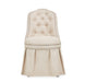 AICO Villa Cherie Tufted Vanity Chair in Hazelnut - Bargain Furniture (Detroit, MI)
