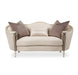 AICO Villa Cherie Loveseat in Hazelnut - Bargain Furniture (Detroit, MI)