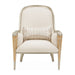 AICO Villa Cherie Accent Chair in Caramel - Bargain Furniture (Detroit, MI)