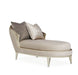 AICO Villa Cherie Chaise in Hazelnut - Bargain Furniture (Detroit, MI)