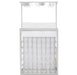 AICO Furniture State St. Wall Bar in Glossy White - Bargain Furniture (Detroit, MI)