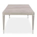 AICO Lanterna Rectangular Dining Table in Silver Mist - Bargain Furniture (Detroit, MI)