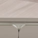 AICO Lanterna Rectangular Dining Table in Silver Mist - Bargain Furniture (Detroit, MI)