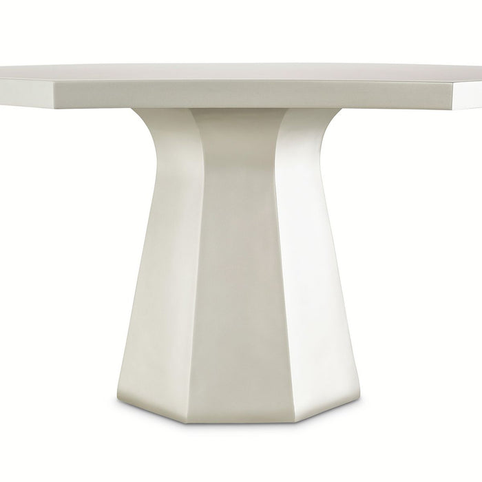 AICO Lanterna Octagon Dining Table in Silver Mist - Bargain Furniture (Detroit, MI)