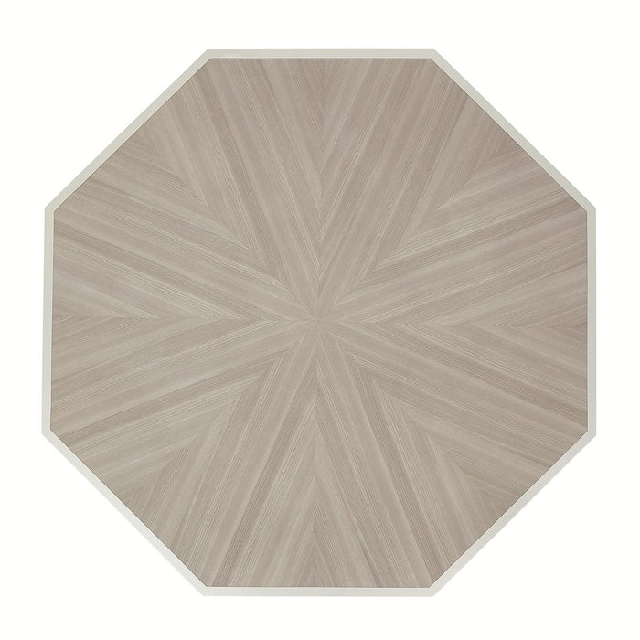 AICO Lanterna Octagon Dining Table in Silver Mist - Bargain Furniture (Detroit, MI)