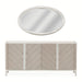 AICO Lanterna Sideboard in Silver Mist - Bargain Furniture (Detroit, MI)
