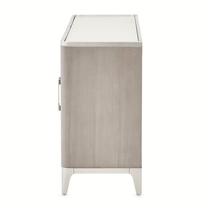 AICO Lanterna Sideboard in Silver Mist - Bargain Furniture (Detroit, MI)