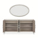 AICO Lanterna Sideboard in Silver Mist - Bargain Furniture (Detroit, MI)