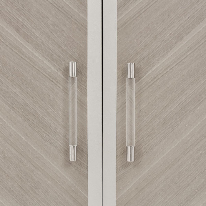 AICO Lanterna Sideboard in Silver Mist - Bargain Furniture (Detroit, MI)