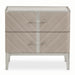AICO Lanterna Nightstand in Silver Mist - Bargain Furniture (Detroit, MI)