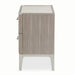 AICO Lanterna Nightstand in Silver Mist - Bargain Furniture (Detroit, MI)