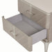 AICO Lanterna Nightstand in Silver Mist - Bargain Furniture (Detroit, MI)