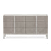 AICO Lanterna Dresser in Silver Mist - Bargain Furniture (Detroit, MI)