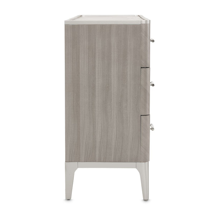 AICO Lanterna Dresser in Silver Mist - Bargain Furniture (Detroit, MI)