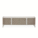AICO Lanterna Media Cabinet in Silver Mist - Bargain Furniture (Detroit, MI)