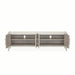 AICO Lanterna Media Cabinet in Silver Mist - Bargain Furniture (Detroit, MI)