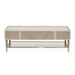 AICO Lanterna Cocktail Table in Silver Mist - Bargain Furniture (Detroit, MI)