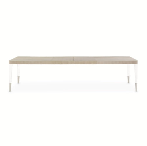 AICO Furniture Penthouse Rectangular Dining Table in Ash Gray - Bargain Furniture (Detroit, MI)