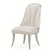 AICO Furniture Penthouse Side Chair (Set of 2) in Ash Gray - Bargain Furniture (Detroit, MI)