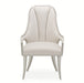 AICO Furniture Penthouse Arm Chair (Set of 2) in Ash Gray - Bargain Furniture (Detroit, MI)