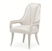 AICO Furniture Penthouse Arm Chair (Set of 2) in Ash Gray - Bargain Furniture (Detroit, MI)
