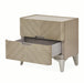 AICO Furniture Penthouse Nightstand in Ash Gray - Bargain Furniture (Detroit, MI)