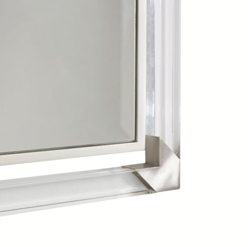 AICO Furniture Penthouse Wall Mirror in Ash Gray - Bargain Furniture (Detroit, MI)