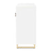 AICO Furniture Palm Gate Sideboard in Cloud White - Bargain Furniture (Detroit, MI)